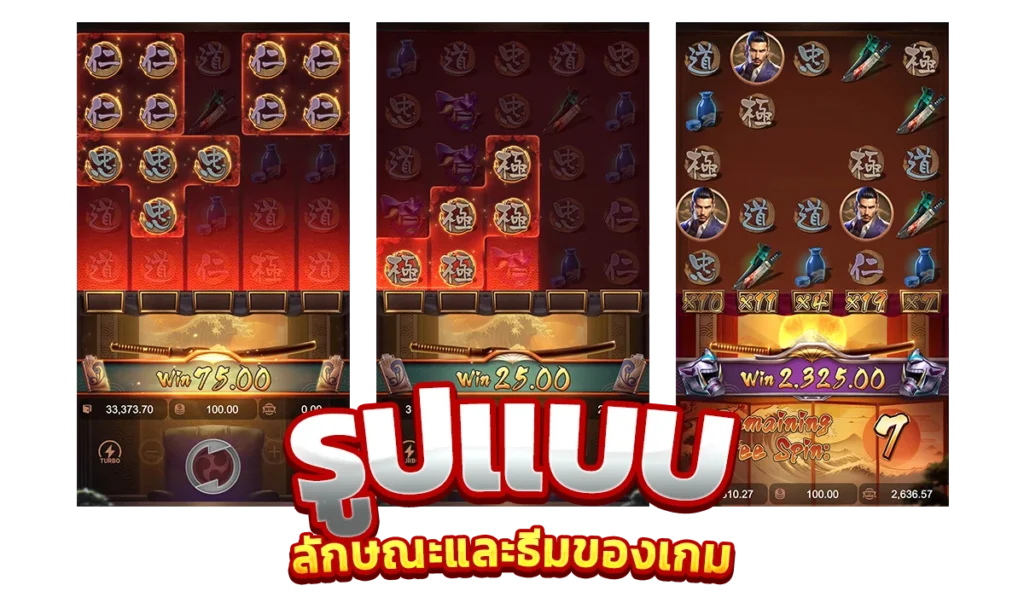 รูปแบบลักษณะและธีมของเกม